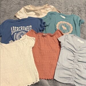 Abercrombie Kids Assorted Color Shirts